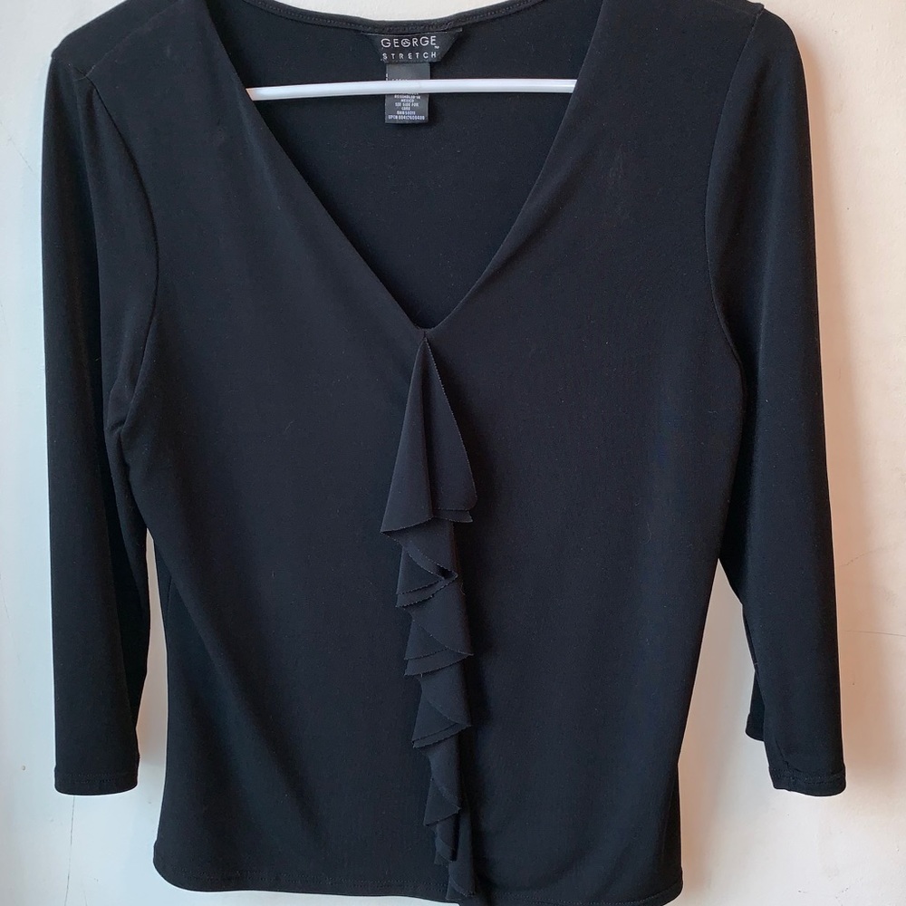 Black Stretch Top